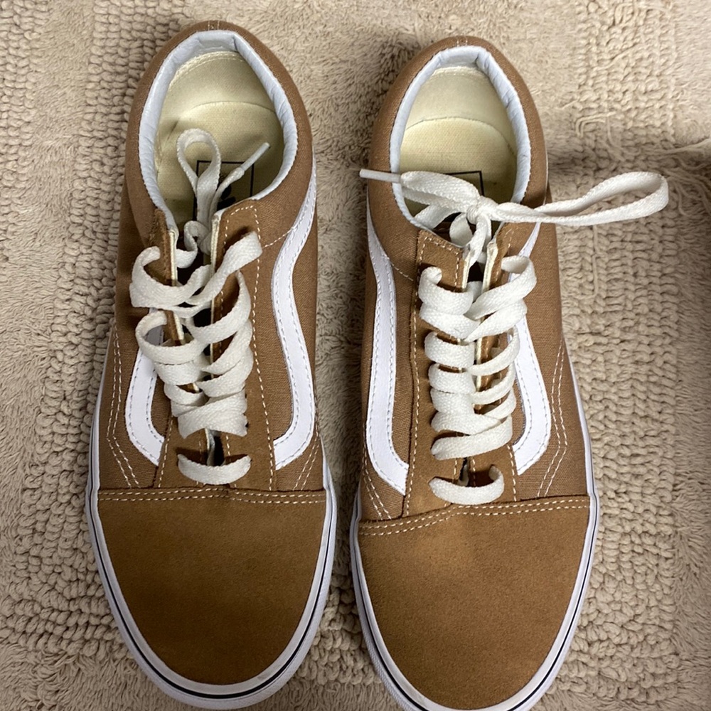 Vans Old School Tiger Eye/true white worn a few times